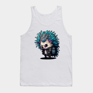 CYBERPUNK HEDGEHOG #10 Tank Top